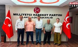 Alanya Belediye Meclis üyelerinden Türkdoğan’a hayırlı olsun ziyareti