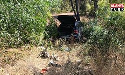 Önündeki otomobile çarptı, ardından ormana daldı: 1 yaralı