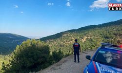 Alanya’da jandarma ekipleri ormanlık alanlarda yangın denetimi yaptı
