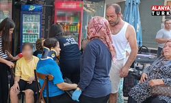 Sürüklenen motosiklet yayaların arasına daldı: 3 yaralı