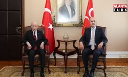 TBMM Başkanı Numan Kurtulmuş'tan MHP Lideri Bahçeli'ye 'çerçeve yasa' ziyareti