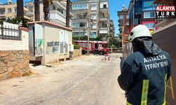 Alanya'da trafo yangını korkuttu