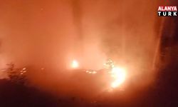 Alanya’da ormanlık alan yangınında 2 dönüm alan zarar gördü