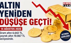 Altında ibre tersine döndü! Gram ve çeyrek geriledi