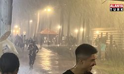 Antalyalılara ağustos ortasında yağmur sürprizi