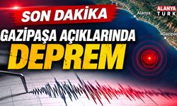 Akdeniz’de Korkutan Hareketlilik: Gazipaşa Açıklarında Deprem
