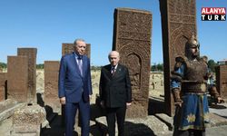 Cumhurbaşkanı Erdoğan ve MHP Lideri Devlet Bahçeli Ahlat'ta bir araya geldi