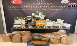 Gazipaşa’da kaçak tütün operasyonu: 2 şüpheli yakalandı