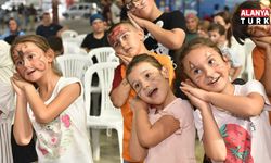 Kepez'de mahalle buluşmalarında çocuklar hem öğrenip hem eğlendiler