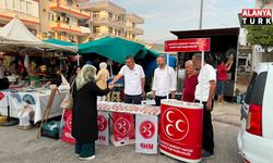 MHP Alanya’dan Mevlid Kandili’nde lokma ikramı