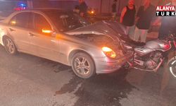 Otomobil motosiklete arkadan çarptı: 1 ölü, 1 ağır yaralı