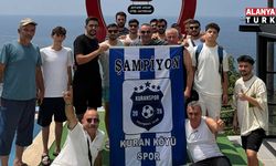 Şampiyon takım tatil için Alanya’yı tercih etti