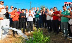 Yeşilöz ve Keşefli’de tarım arazileri suyla buluştu