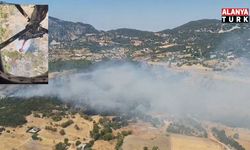 Kaş'ta çıkan ormanlık alan yangını 2,5 saatte kontrol altına alındı