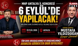 MHP Antalya İl Kongresi 6 Eylül’de yapılacak! Mustafa Yıldızdoğan konser verecek