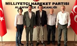 ADD Alanya’dan MHP İlçe Başkanlığına ziyaret