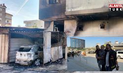 Üzerine çöp poşeti geçirip küçükbaş hayvanlarını şikayet eden ailenin otomobilini kundakladı