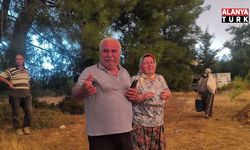 Yangını gözyaşları içinde izlediler