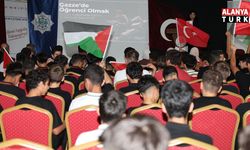 ALKÜ’de Gazzeli öğrenciler eğitim mücadelesini anlattı