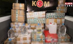 Antalya’da kaçakçılık operasyonları: Tonlarca tütün ve binlerce sigara ele geçirildi