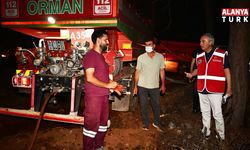 Kepez Belediyesi yangın sebebiyle tüm imkanlarıyla sahada