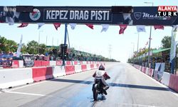Kepez’de moto drag heyecanı start aldı