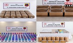 Antalya'da yarım ton kıyılmış tütün ele geçirildi