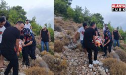 Doğa yürüyüşünde düşüp ayağından yaralanan Hollandalı turist kurtarıldı