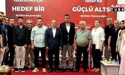 MHP Alanya’dan Mustafa Tuna’ya ziyaret