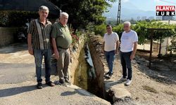 Alanya’da üreticiye can suyu: Sulama hattı için harekete geçildi