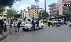Otobüs ile otomobil çarpıştı: 2 yaralı