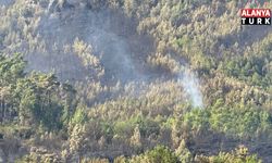 Antalya'daki yangını söndürme çalışmaları sürüyor