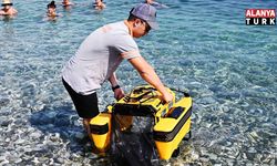 Kemer koylarında "Çöp Kapar" ile temizlik çalışmaları başladı