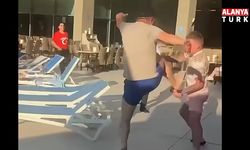 Alanya’da otelde tatilciler arasında kavga