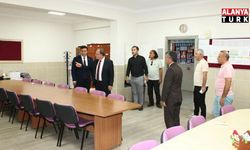Alanya’da yeni eğitim yılı öncesi okullarda hazırlık mesaisi