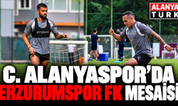 Corendon Alanyaspor’da Erzurumspor FK mesaisi sürüyor