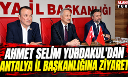 MHP Genel Başkan Yardımcısı Ahmet Selim Yurdakul'dan Antalya İl Başkanlığına Ziyaret