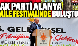 AK Parti Alanya'dan Geleneksel Aile Pikniğinde 'Birlik' Vurgusu