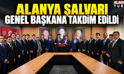 Alanya Şalvarı Genel Başkana Takdim Edildi