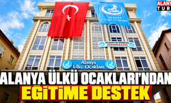 Alanya Ülkü Ocakları’ndan Eğitime Destek