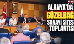 Güzelbağ sanayi sitesi projesinde önemli toplantı