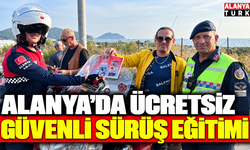 Alanya’da ücretsiz güvenli sürüş eğitimi