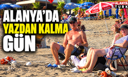 Alanya’da yazdan kalma gün