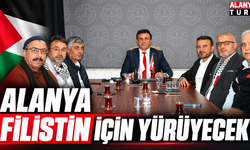 Alanya’da Filistin Yürüyüşü Hazırlığı