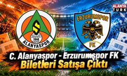 C. Alanyaspor - Erzurumspor FK Biletleri Satışa Çıktı
