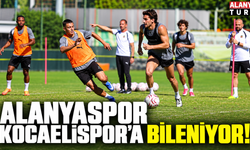 Alanyaspor'dan tam gaz Kocaelispor mesaisi