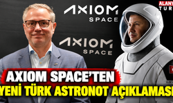 Alper Gezeravcı'nın görevini gerçekleştiren Axiom Space'ten yeni Türk astronot açıklaması