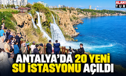 Antalya’da 20 Yeni Su İstasyonu Açıldı
