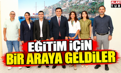 Alanya’da Eğitim İçin İş Birliği Görüşmesi