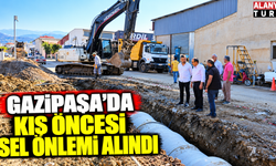 Gazipaşa Sanayi Sitesi’nde Sel Riskine Karşı Altyapı Hamlesi